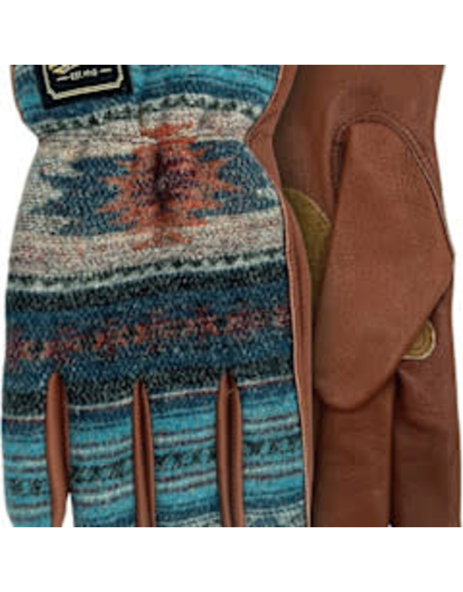 Crazy Horse Jacquard Goatskin Driver Gloves / 9608 - M