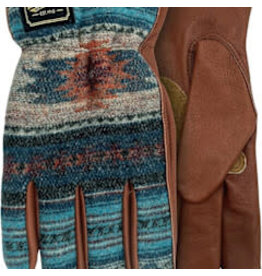Crazy Horse Jacquard Goatskin Driver Gloves / 9608 - M