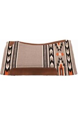 COUNTRY LEGEND RANCH CONTOUR SADDLE PAD, 33" x 38" - GRAY/ORANGE- 273961-18