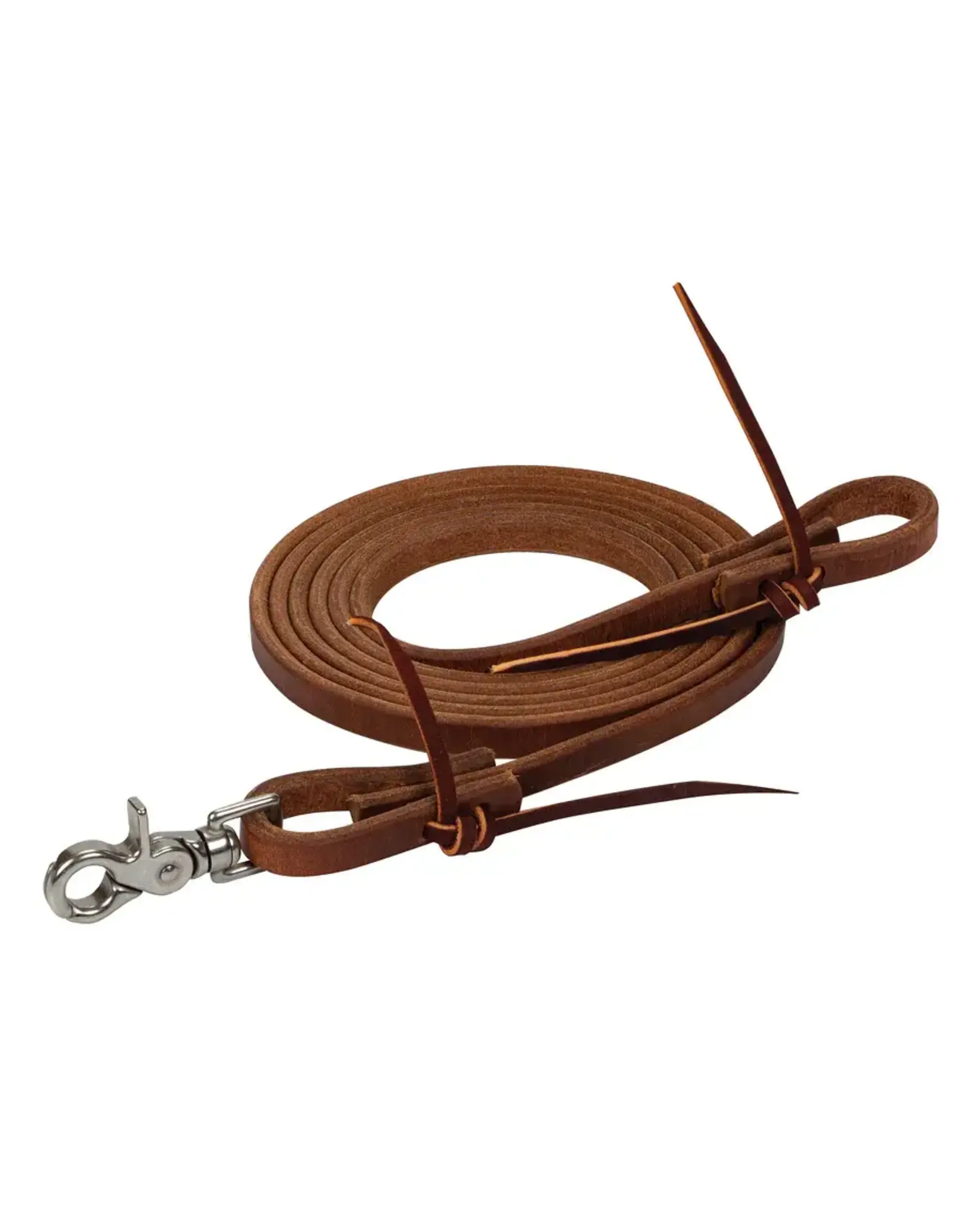 ProTack® Heavy Harness Roper Rein, Scissor Snap, Water Loop with Tie Laces - 50436-33-01