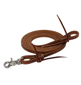 ProTack® Heavy Harness Roper Rein, Scissor Snap, Water Loop with Tie Laces - 50436-33-01
