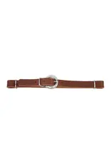 Straight Leather Curb Strap  - 30-1392