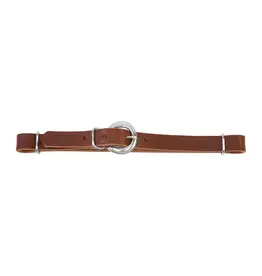 Straight Leather Curb Strap  - 30-1392