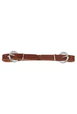 Flat Leather Curb Strap -  30-1391