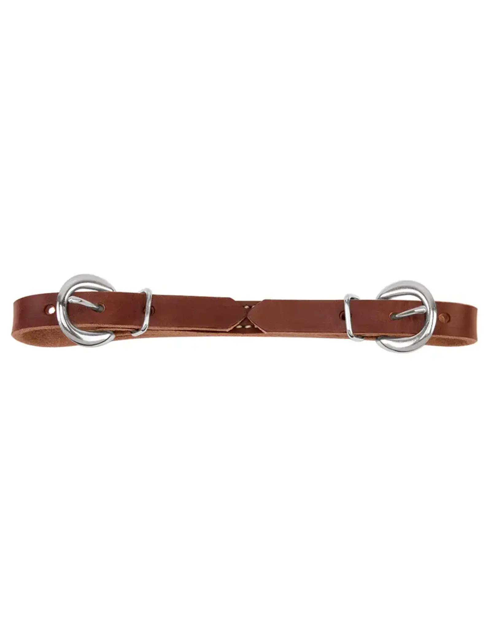 Flat Leather Curb Strap -  30-1391