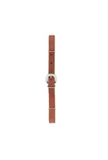 Canyon Rose Straight Leather Curb Strap - 30-1286