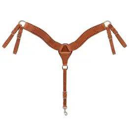 Buckstitch Breast Collar, Hermann Oak® Russet, Dawn Collection - 40076-21-20