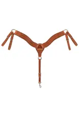 Buckstitch Breast Collar, Hermann Oak® Russet, Dawn Collection - 40076-21-20