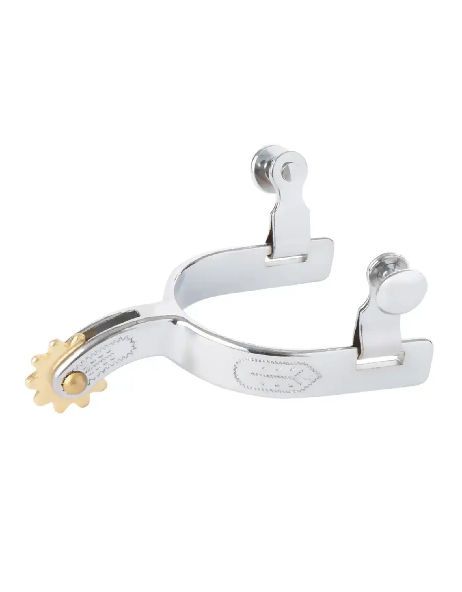 Youth  Spurs w/Engraved Band - 25-8140