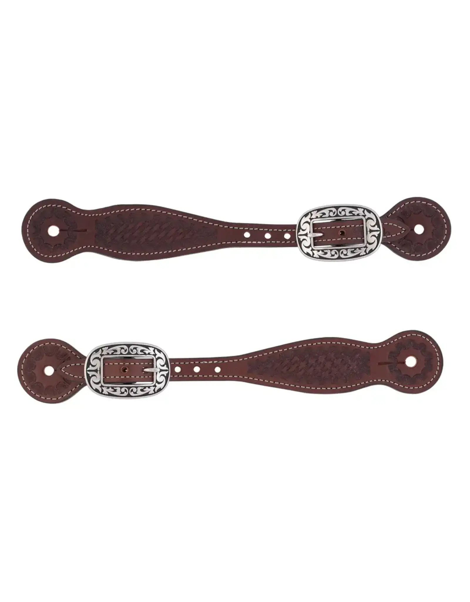 Basin Cowboy Spur Straps, Thin - 30-0176-BR