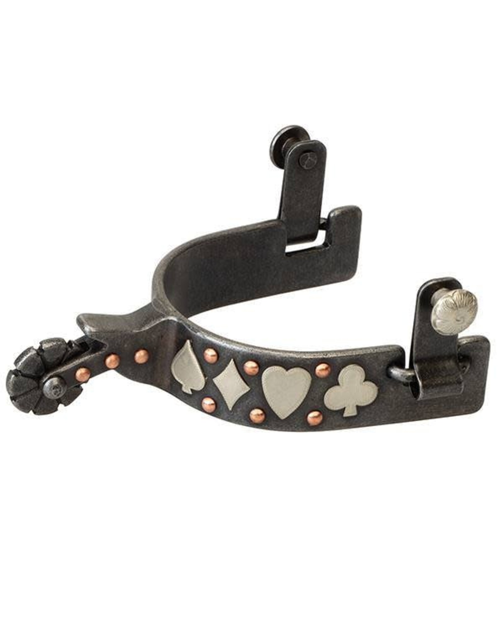 Mens Spur with Card Suit Design - 25511-52-12