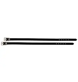 English Spur Straps  16" - 30-0738-BK-16