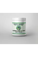 Happy Hank's Pet Nutrition - Canine Skin & Coat  - Soft Chews 60pc - fatty acid formula to support supple skin and glossy coat