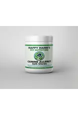 Happy Hank's Pet Nutrition - Canine Allergy  - Soft Chews 60pc - supports respiratory function/seasonal allergies - for the dog that is continually scratching, biting and licking