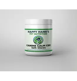 Happy Hank's Pet Nutrition - Canine Calm CBD  - Soft Chews 60pc - Supports nervous system function /promotes relaxation