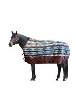 Country Legend 1200D Ripstop Waterproof Summer Turnout  0 Fill - Turquoise/Brown Diamond - 310002-19/82