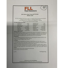FLL Feed Solutions BOS Subzero Beef Cow Mineral Px Medicated - R2750 -BF9601 - 20KG