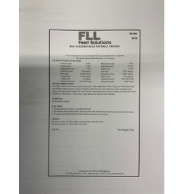 FLL Feed Solutions BOS Subzero Beef Cow Mineral Px  - BF9600 - 20KG bag