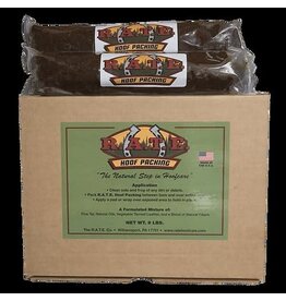 Rate Hoof Packing - 1lb Roll - Leather based medicated packing - help treat or prevent common problems such as abscesses, sole bruising, and thrush