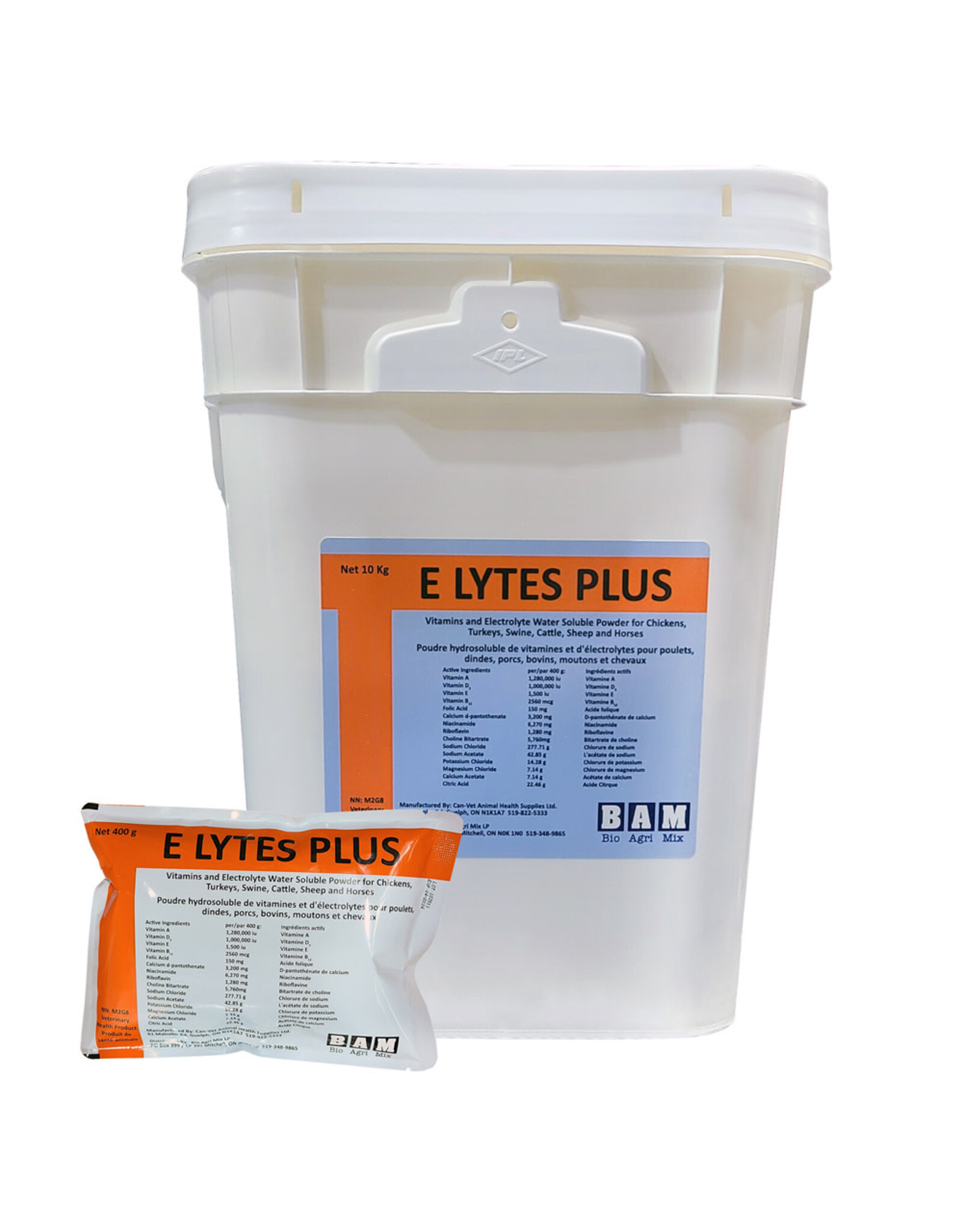 Elytes Plus Soluble Powder 400g  -  024-320