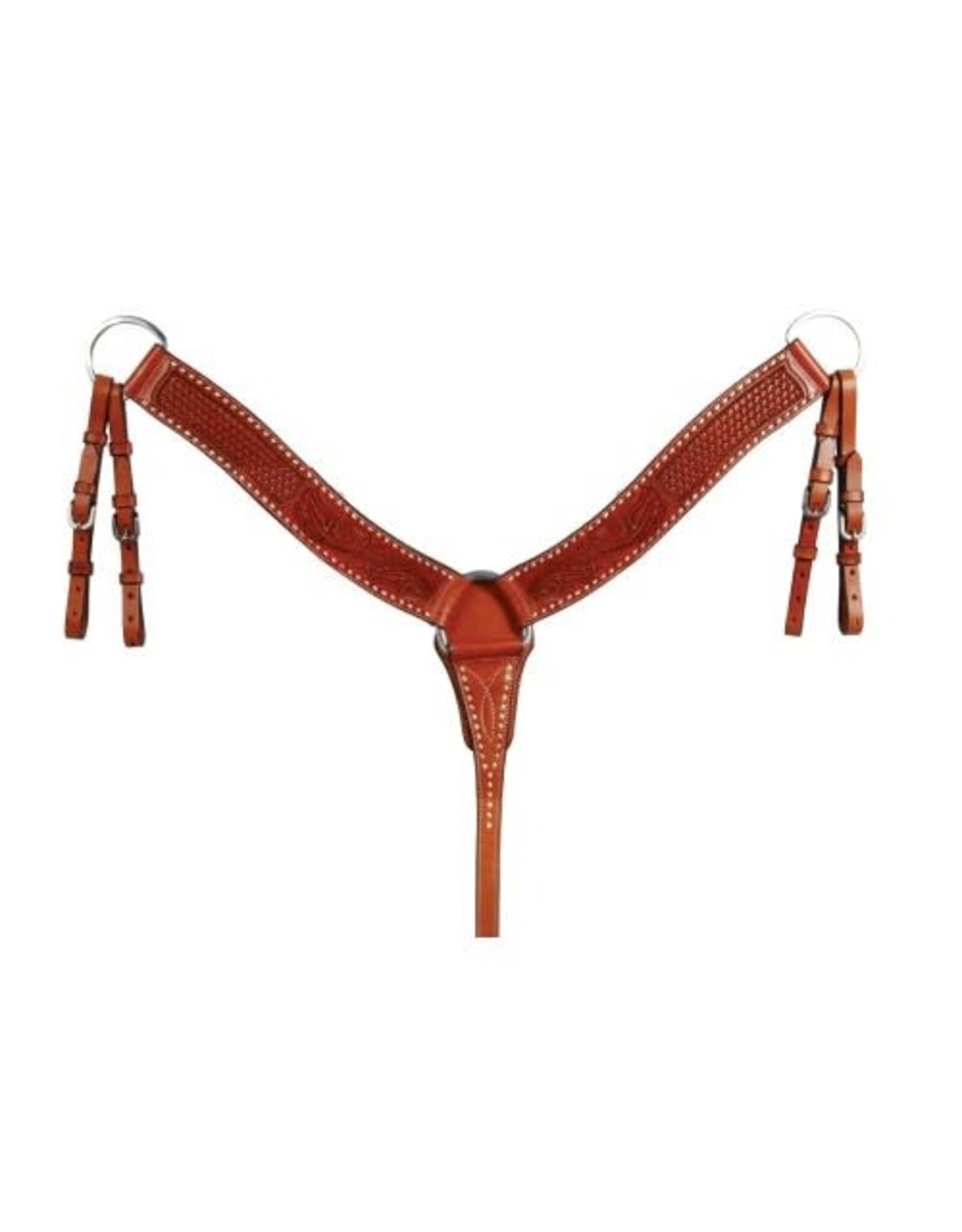 COUNTRY LEGEND BUCKSTITCH AND FEATHER BREASTCOLLAR - 222205-54