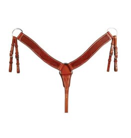 COUNTRY LEGEND BUCKSTITCH AND FEATHER BREASTCOLLAR - 222205-54