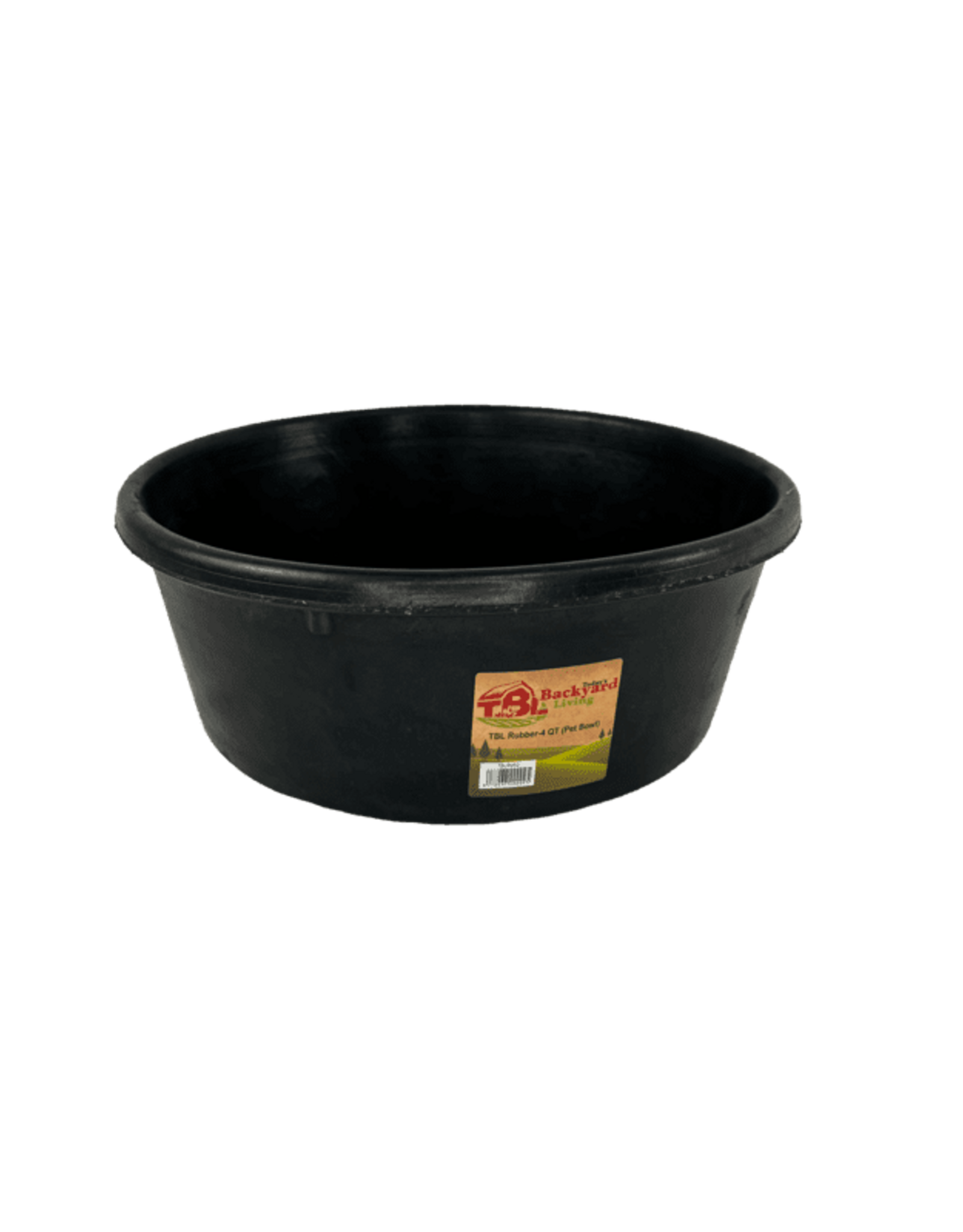 TBL Rubber Bucket (Tubs) - 4qt (3.8L) -