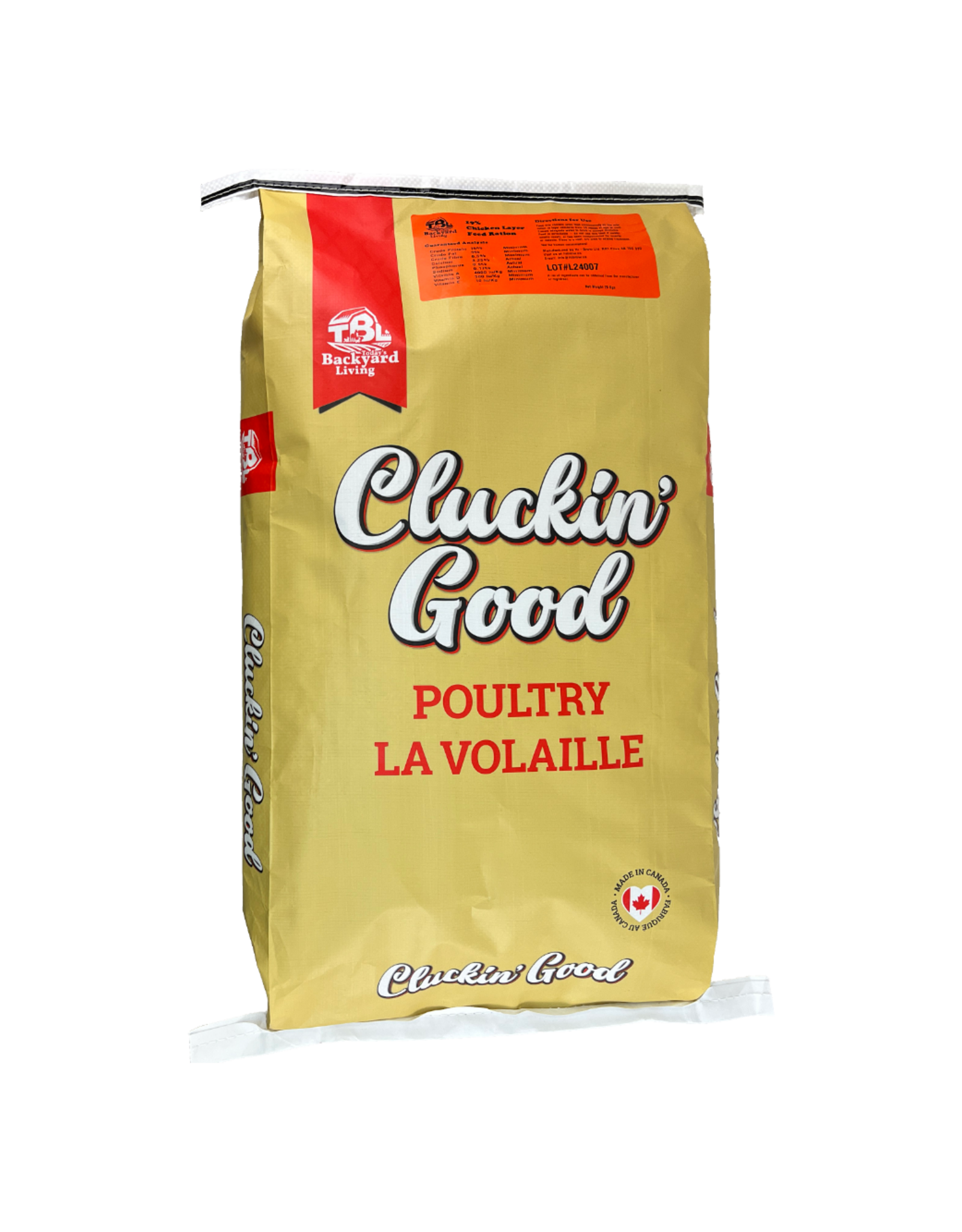 Cluckin' Good- Layer 20kg- TBLLayer - CP 19%