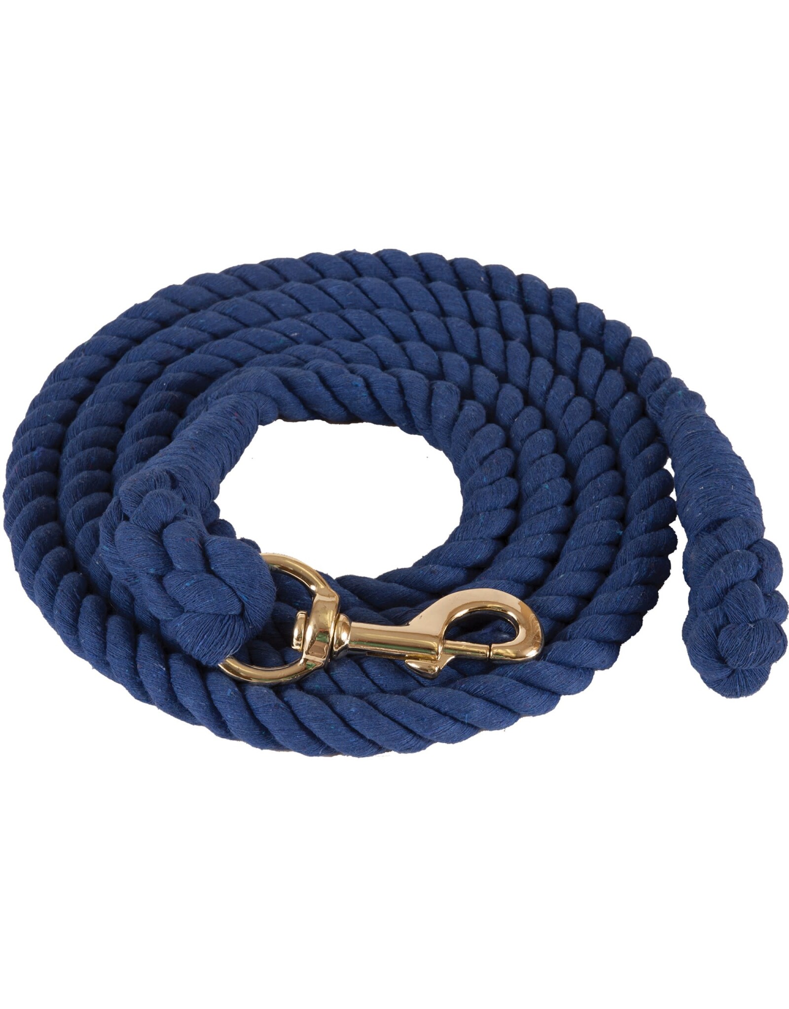 MUSTANG COTTON LEAD W/BOLT SNAP - NAVY - 292641-21