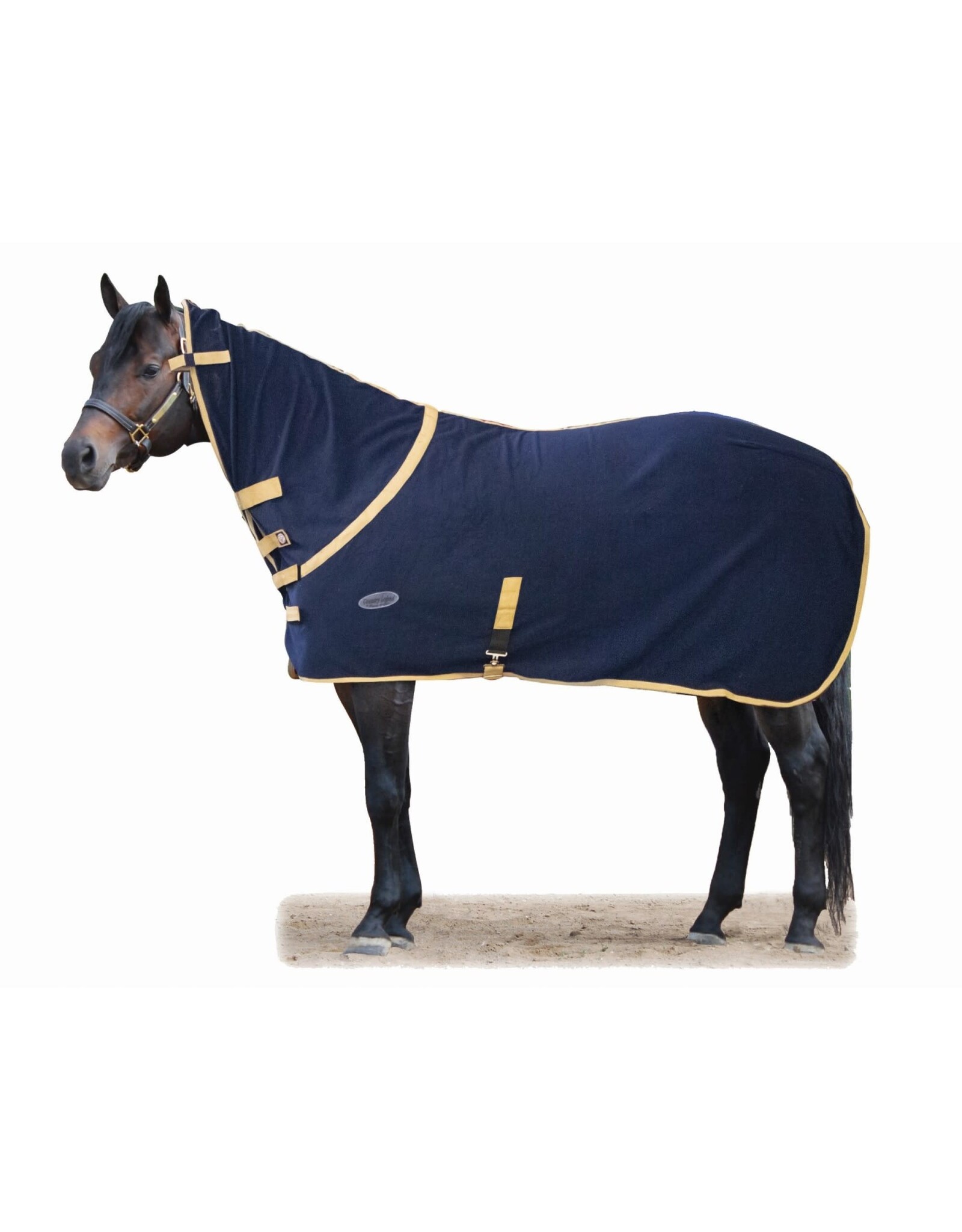 Country Legend Contour Cooler Rug W/Neck - 317715-27 - Small - BLK