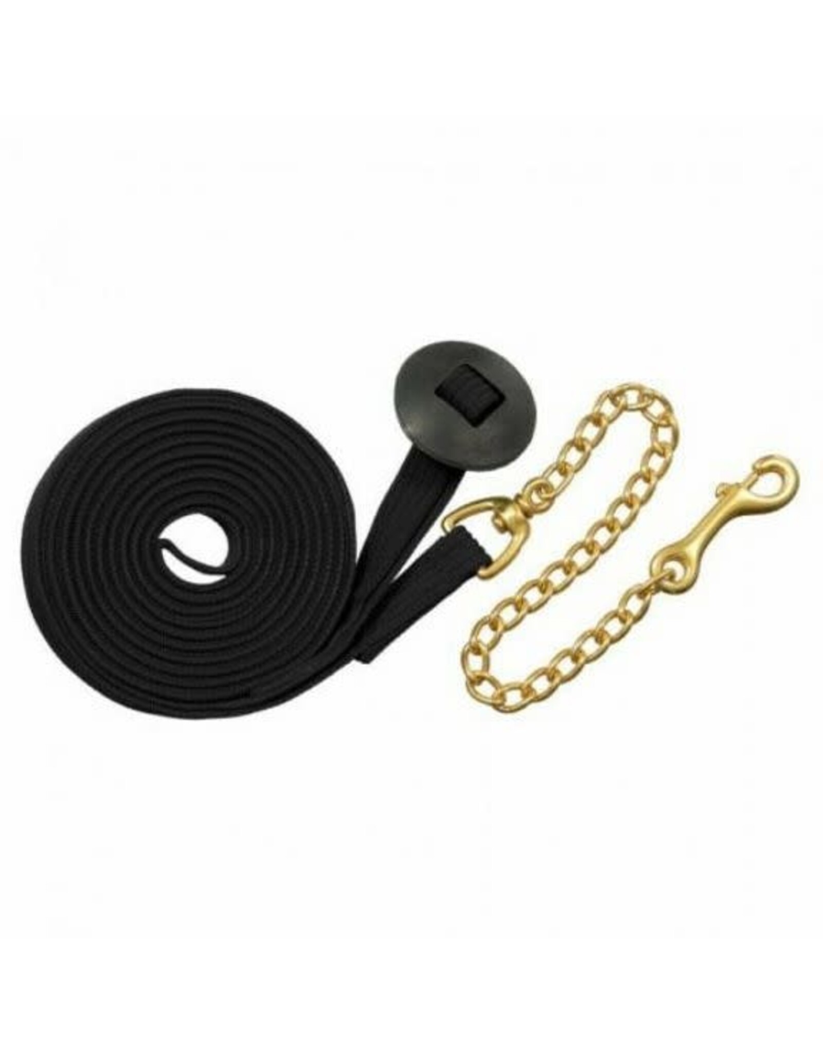 Ger-Ryan Cotton Lunge Line - Black - 16-514-BK