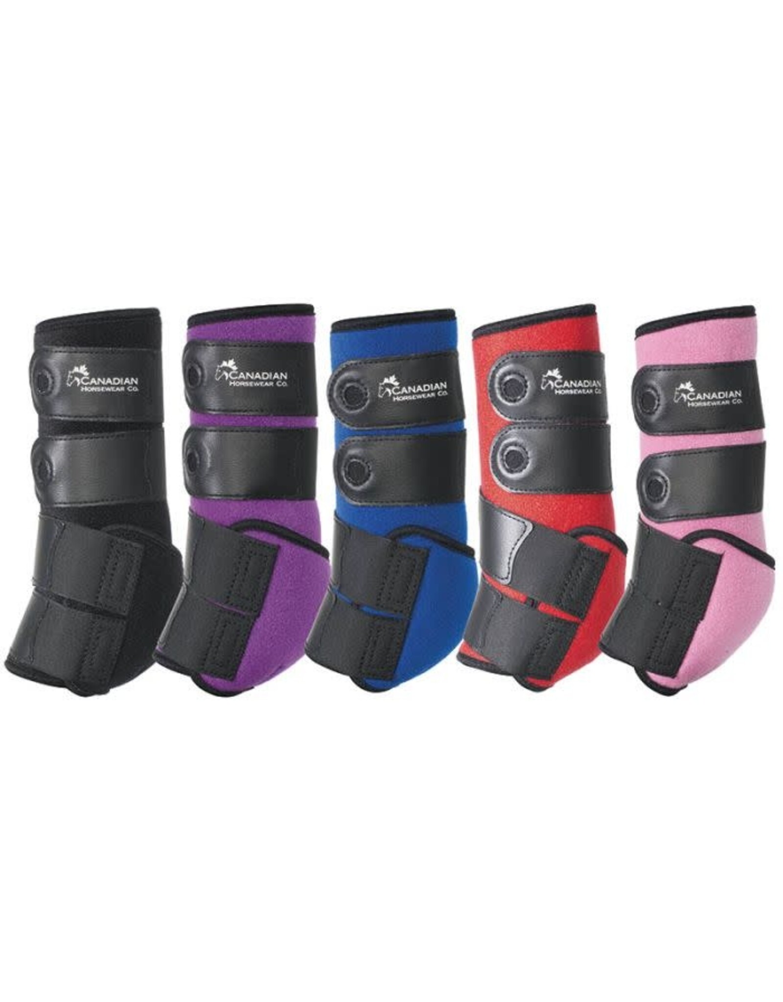 Canadian Horsewear Co. Sports Medicine Boots - Black - Large - 4932-BK-L