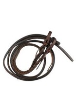 8' Working Cowboy Braided and Weighted End - Split Reins 5/8" - 62-113