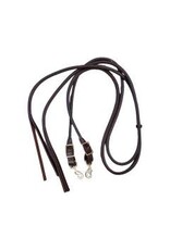 Rolled and Sewn Leather Split Reins - 62-551
