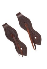 Basket Tooled Slobber Straps - 62-123