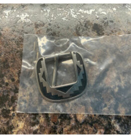 SNAP* Buckle Plains Indian Heel Bar Buckle - 05790-BS-5/8