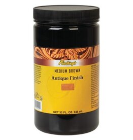 Fiebing's Antique Finish, Quart - Medium Brown - 50-1935-BR