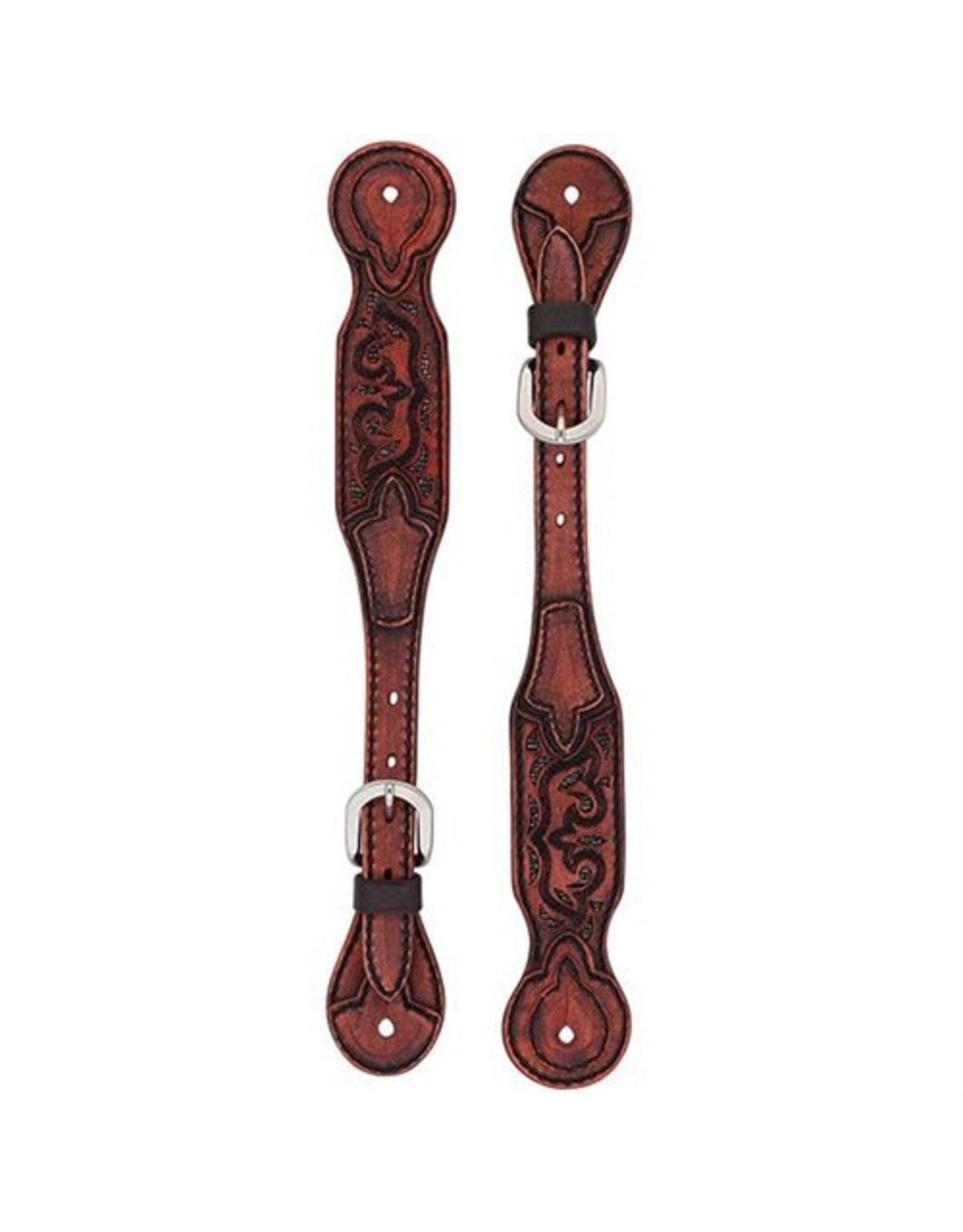 Turquoise Cross Pioneer Spur Straps - Mens - 45505-52