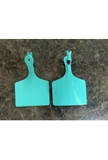 Allflex TAG* Allflex- A Tag - FEEDLOT TAG - Turquoise  - ATAGFTQ 50 pcs