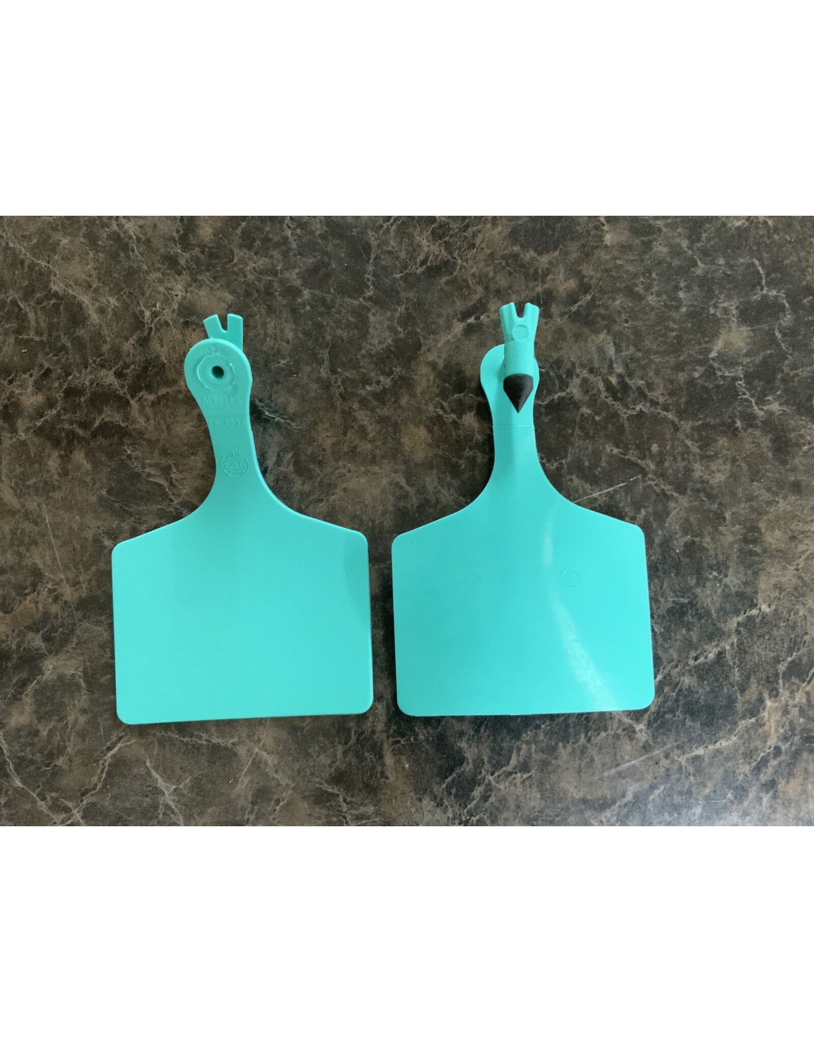 Allflex TAG* Allflex- A Tag - FEEDLOT TAG - Turquoise  - ATAGFTQ 50 pcs