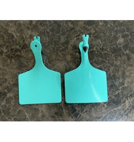 Allflex TAG* Allflex- A Tag - FEEDLOT TAG - Turquoise  - ATAGFTQ 50 pcs