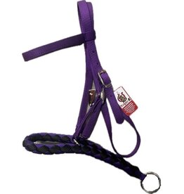 Mini Nylon Bosal - Purple - 11154-PP