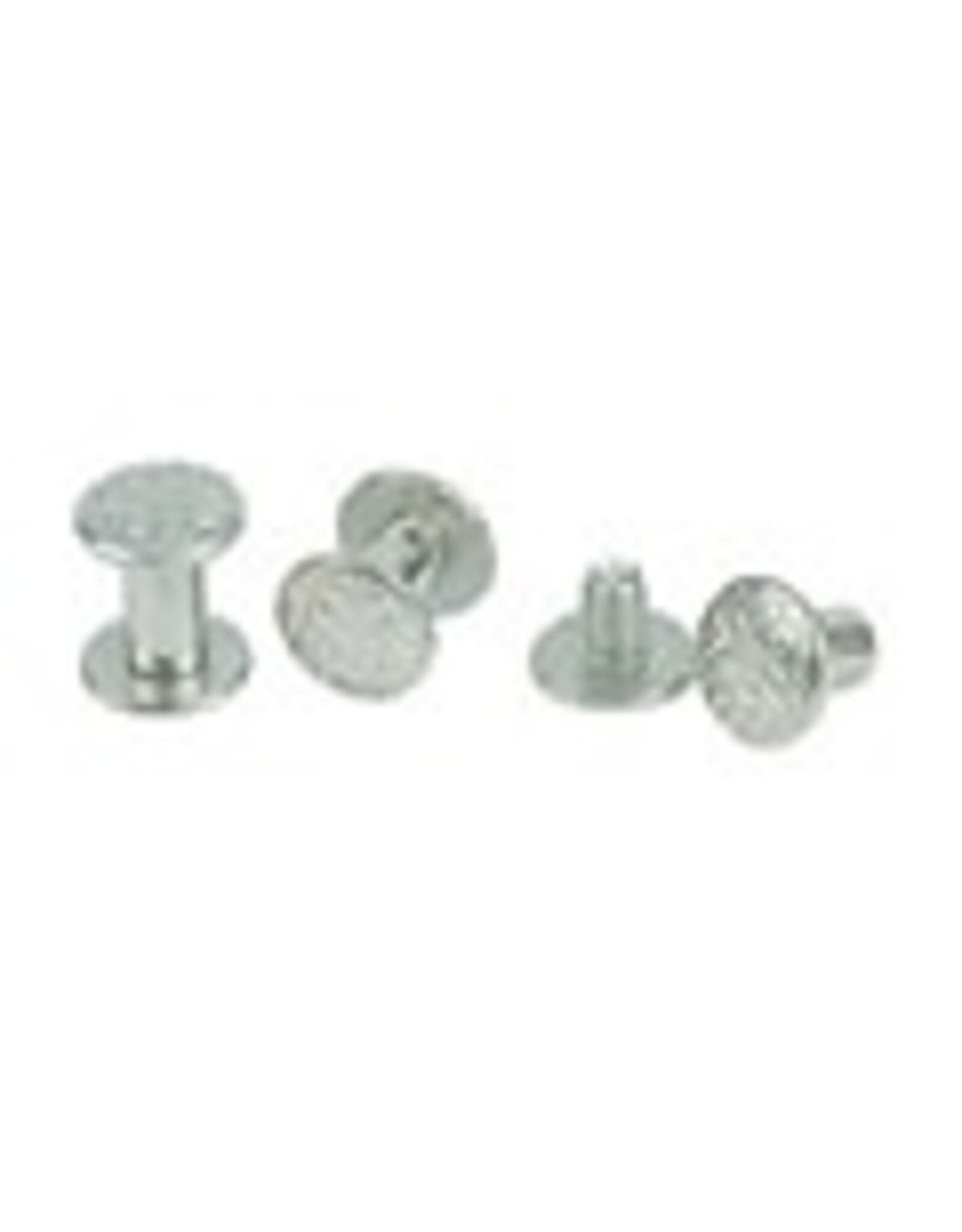 Chicago Screw Handy Pack Nickel Over Brass Floral - 30-1100