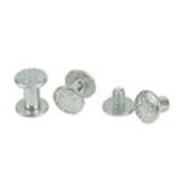 Chicago Screw Handy Pack Nickel Over Brass Floral - 30-1100