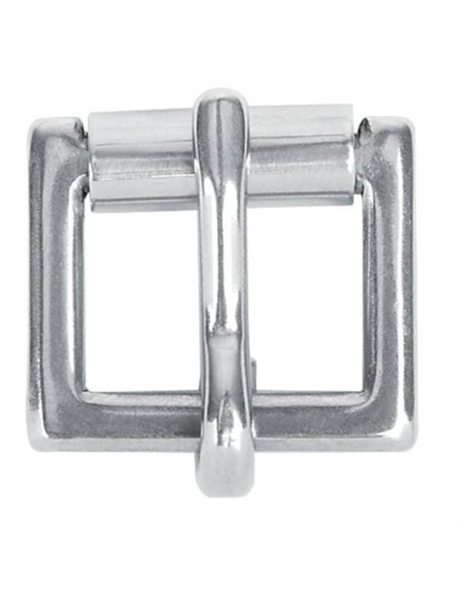 #275 English Roller Buckle 5/8" SS - 00275-SS-5/8