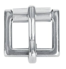 #275 English Roller Buckle 5/8" SS - 00275-SS-5/8