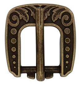 Jeremiah Watt Vintage 31 Heel Buckle Antique Brass 3/4" - 04008-AB-3/4