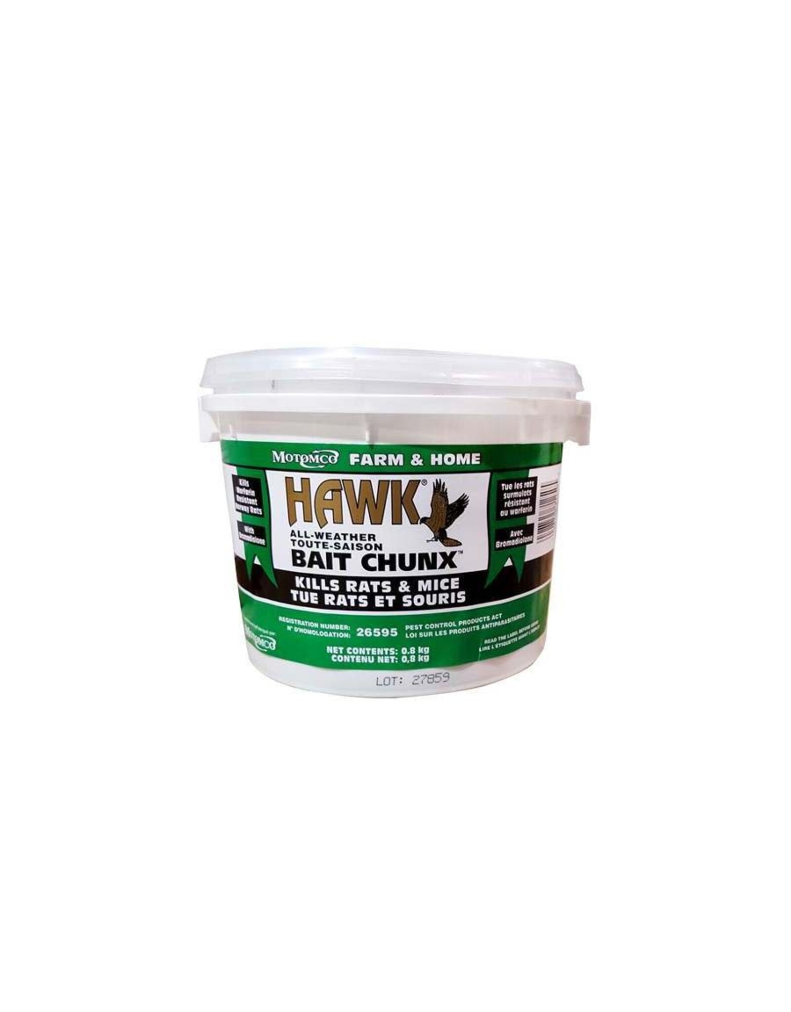Hawk Bait Chunx 0.8kg Pail - 065-505
