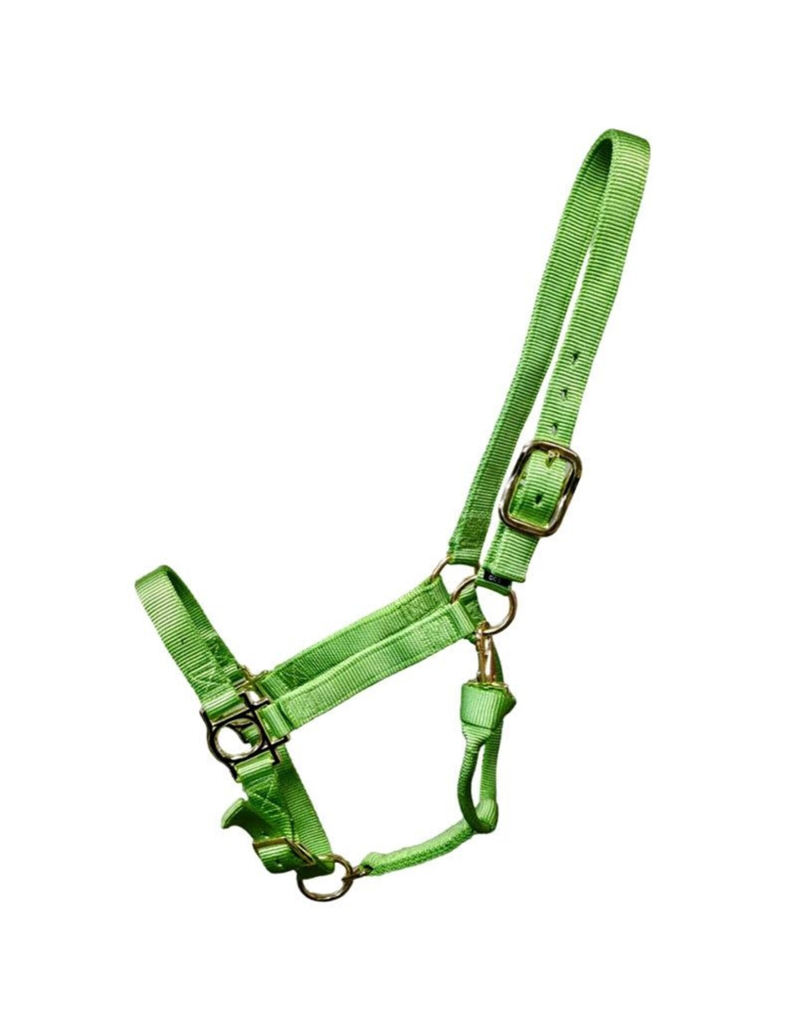 Premium Nylon Adjustable Halter - Full - Lime - 9907-F-LM