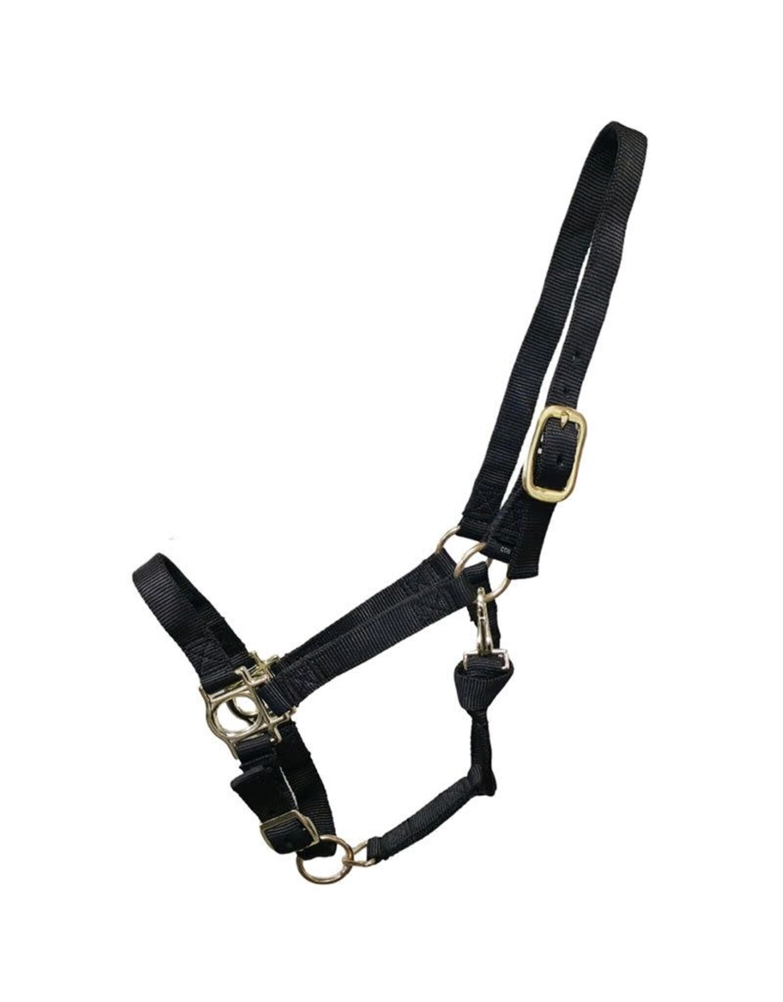 Premium Nylon Adjustable Halter - Full - Black - 9907-F-BK